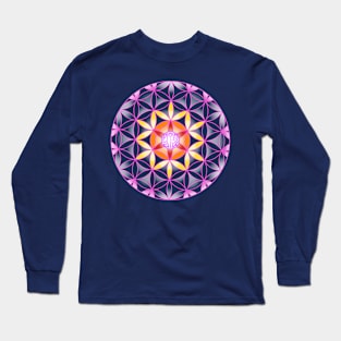 Flower of Life V1 Long Sleeve T-Shirt